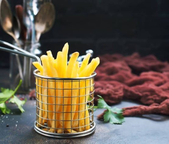 Papas fritas corte Juliana